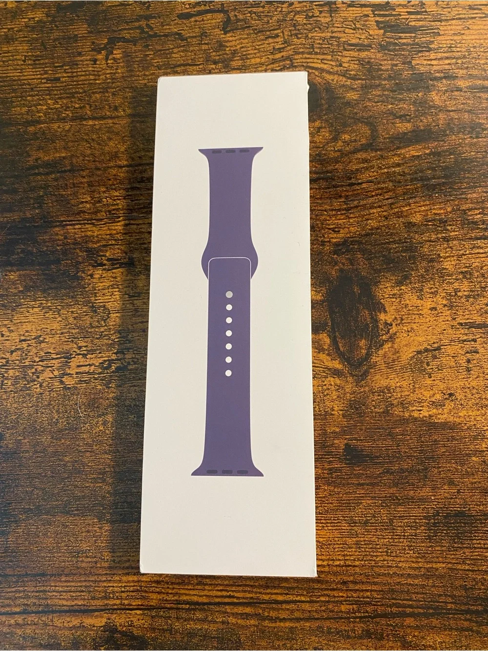 Apple Purple Silicone Sport Band for Smartwatch